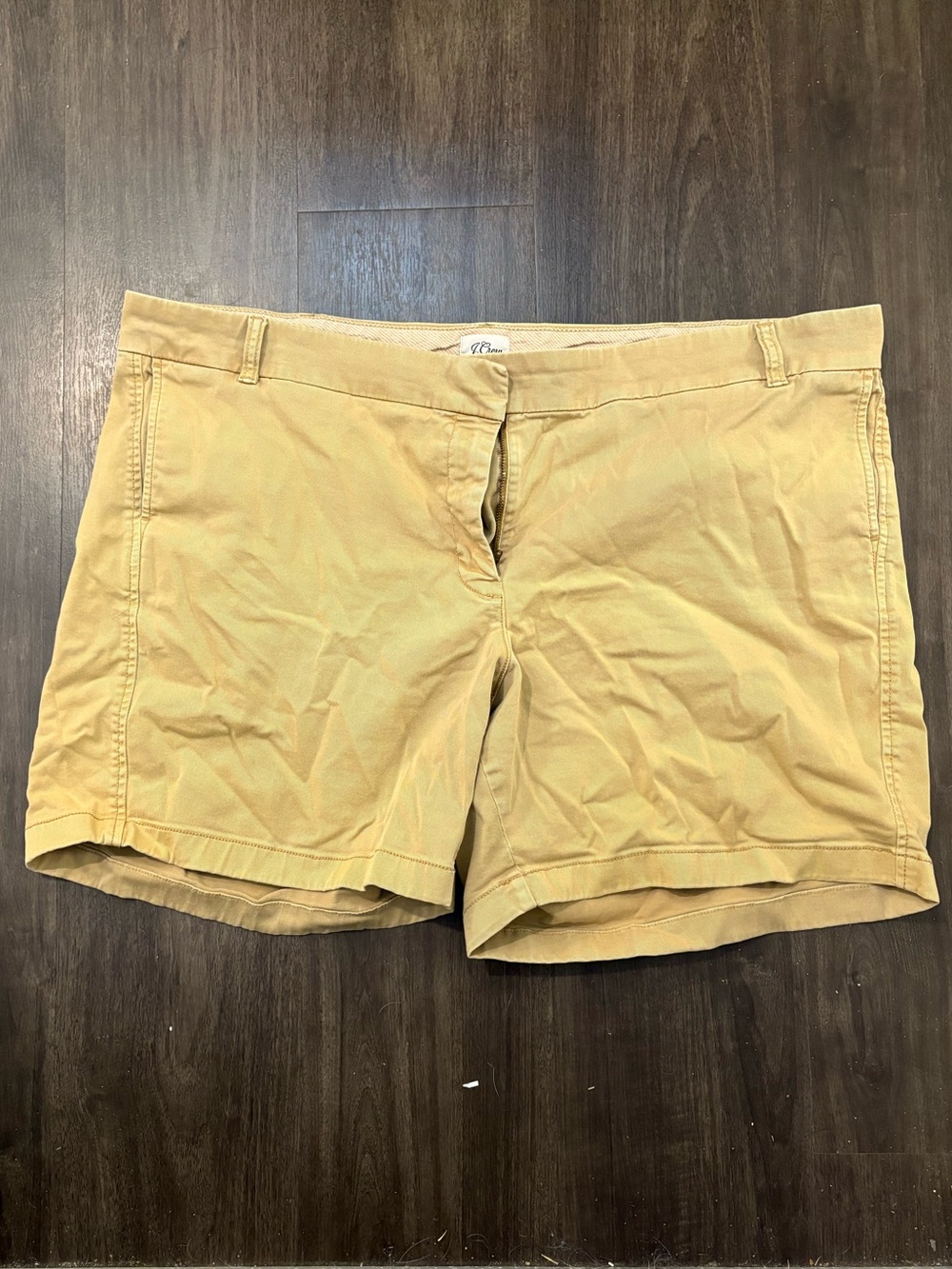 J. Crew Khaki Chino Bermuda Shorts